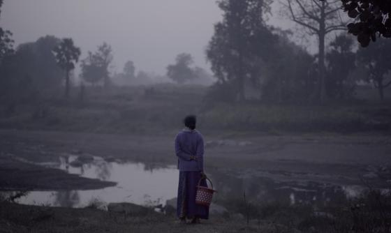 Scene from the film A Rifle and a Bag