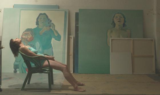 Scene from the film Sleeping with a Tiger