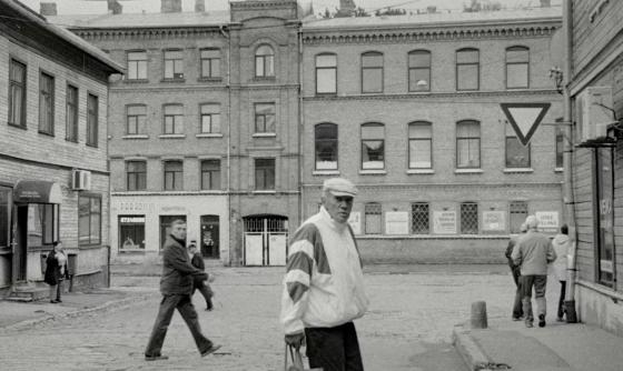 Scene from the film The Old Jewish Cemetery
