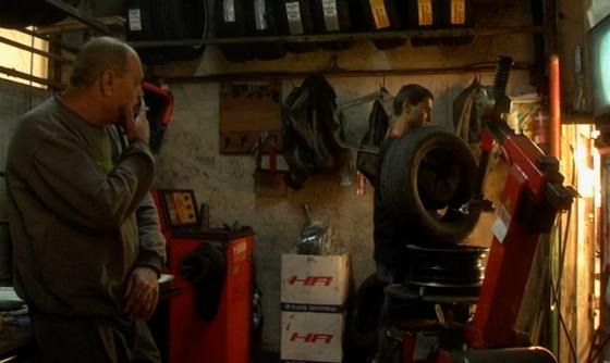 Scene from the film The Roof