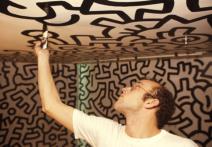 Scene from the film The Universe of Keith Haring