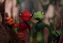 Scene from the film Frog’s song