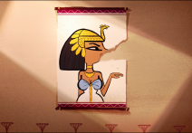 Scene from the film Nobody Nose Cleopatra
