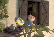 Scene from the film Two Birds