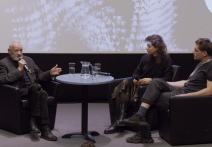 Scene from the film Masterclass with Béla Tarr