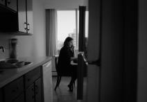 Scene from the film Nine Behind